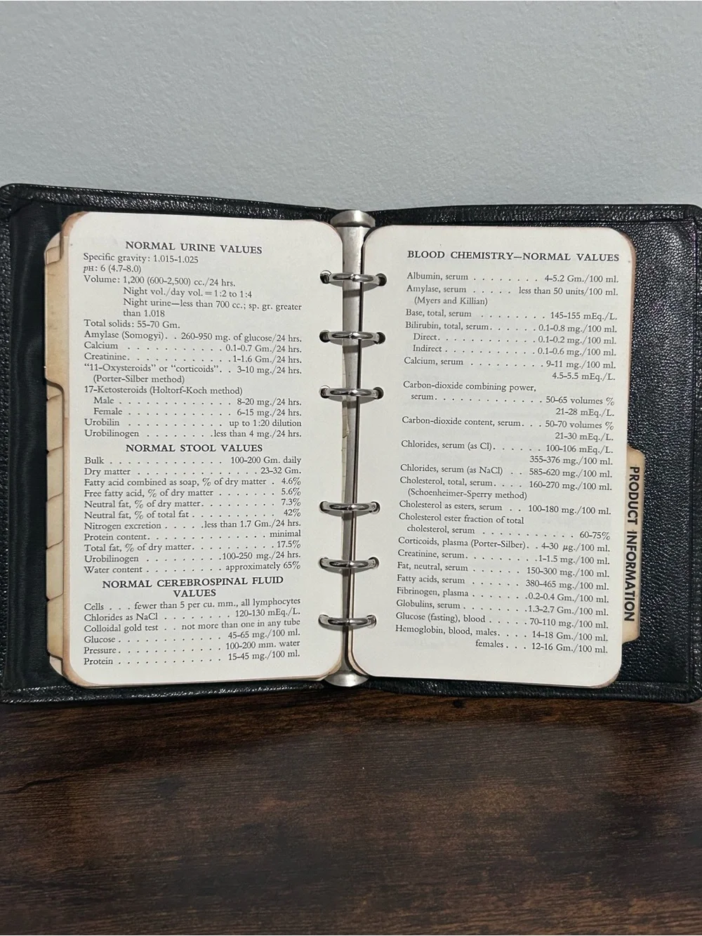 1965 Vintage Medical School Student Notebook Med Notes 1960s Harold Kirkpatrick